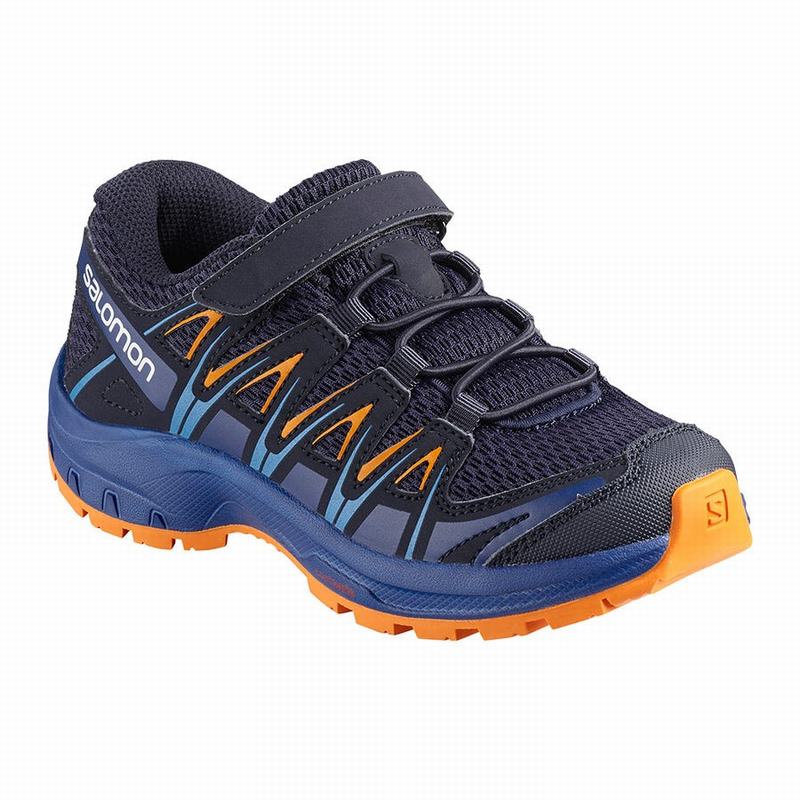 Salomon XA PRO 3D K Zapatillas Trekking Niños - Azules - Colombia (58309-YFGQ)